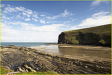 Cornwall Tourism Magazine - Crackington Haven Beach - Bude